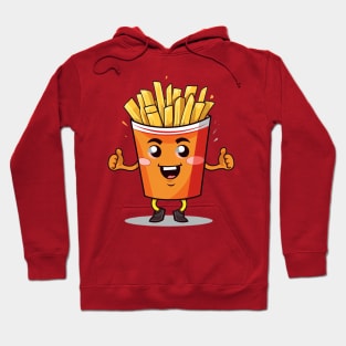 kawaii french fries T-Shirt cute potatofood Hoodie